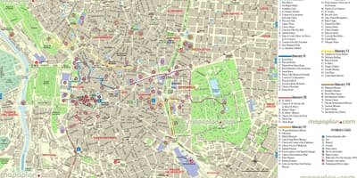 Mapa Madridu mapu isključen